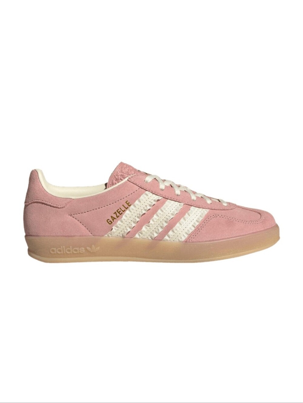 Brand New adidas Gazelle Pink Suede with Gum Sole Size Women's 8 Sku JS1413
